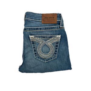 Big Star Women's‎ Bermuda Shorts Size 26 Thick Stitch 12 Inch Inseam SWREB1ET